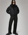 W4-15820 Piumino Lohja Short Puffer Black Woman