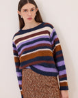 W6-DK9354 Maglia Righe Variante Unica