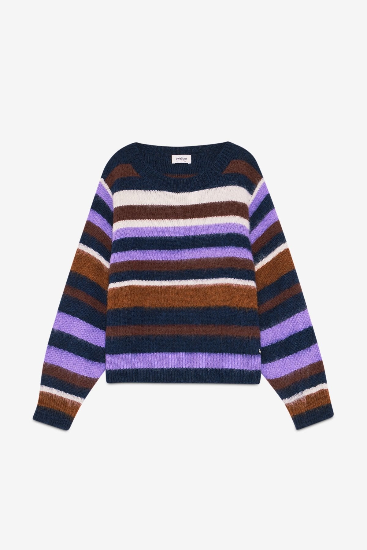 W6-DK9354 Maglia Righe Variante Unica