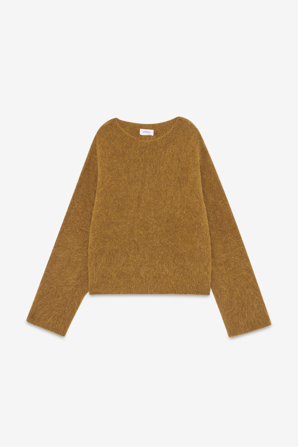 W6-DK9369 Maglia Cropped Oliva