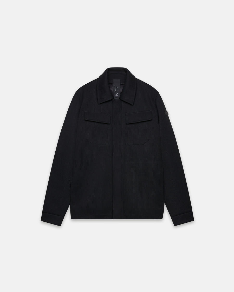 UW5-MAPLE Fieldjacket Tricotech Black Man