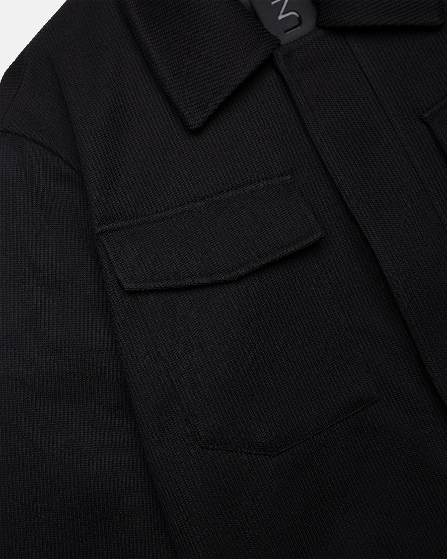 UW5-MAPLE Fieldjacket Tricotech Black Man