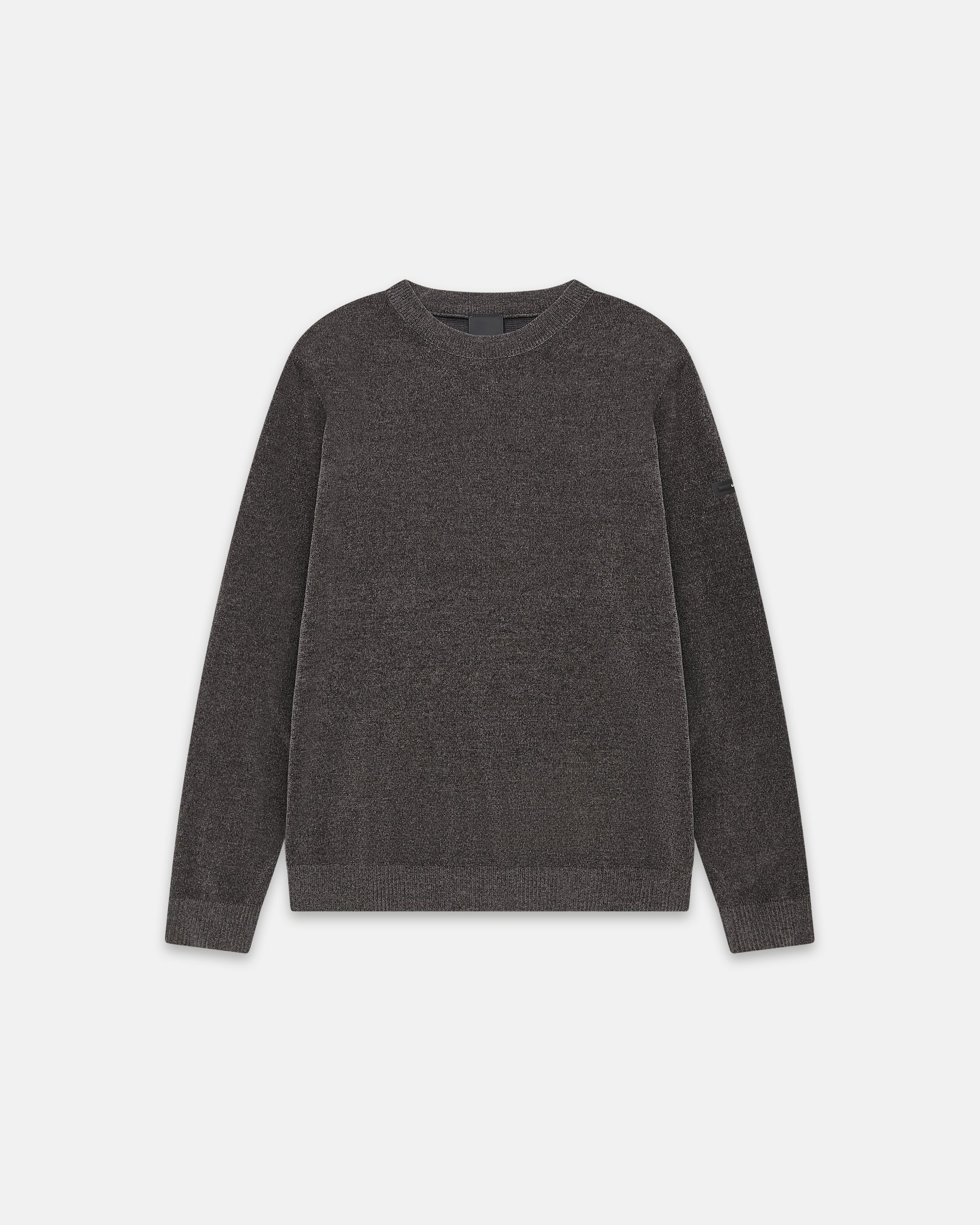 UW5-MAUNA CHENILLE Maglia Giro Grey Melange Man