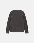 UW5-MAUNA CHENILLE Maglia Giro Grey Melange Man