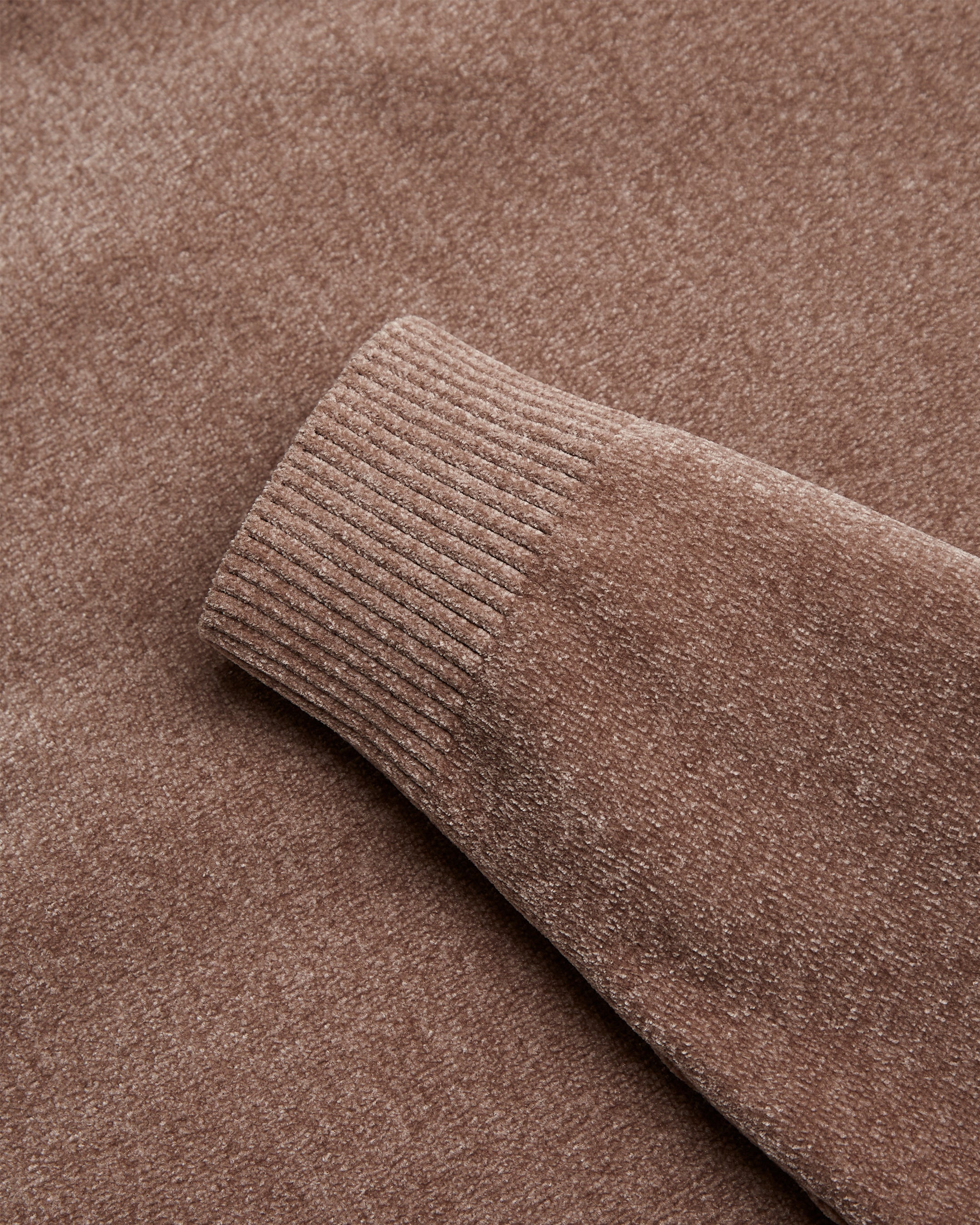 UW5-MAUNA CHENILLE Maglia Giro Taupe Melange Man