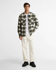 W6-0205 OverShirt CLAYTON FirGreen