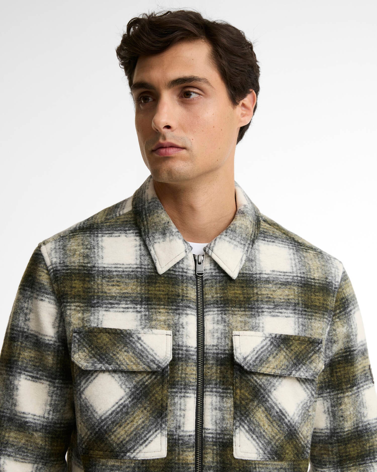 W6-0205 OverShirt CLAYTON FirGreen