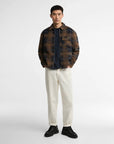W6-0229 OverShirt OSWALD Navy