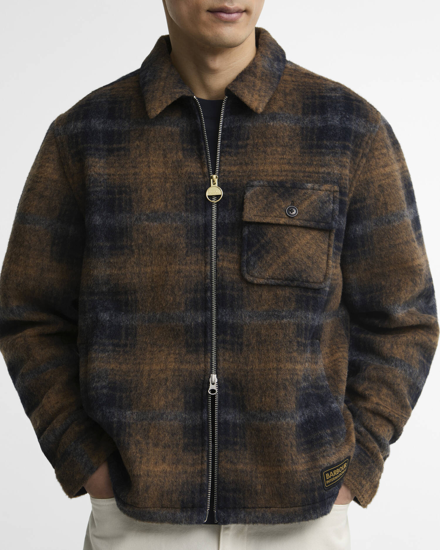 W6-0229 OverShirt OSWALD Navy