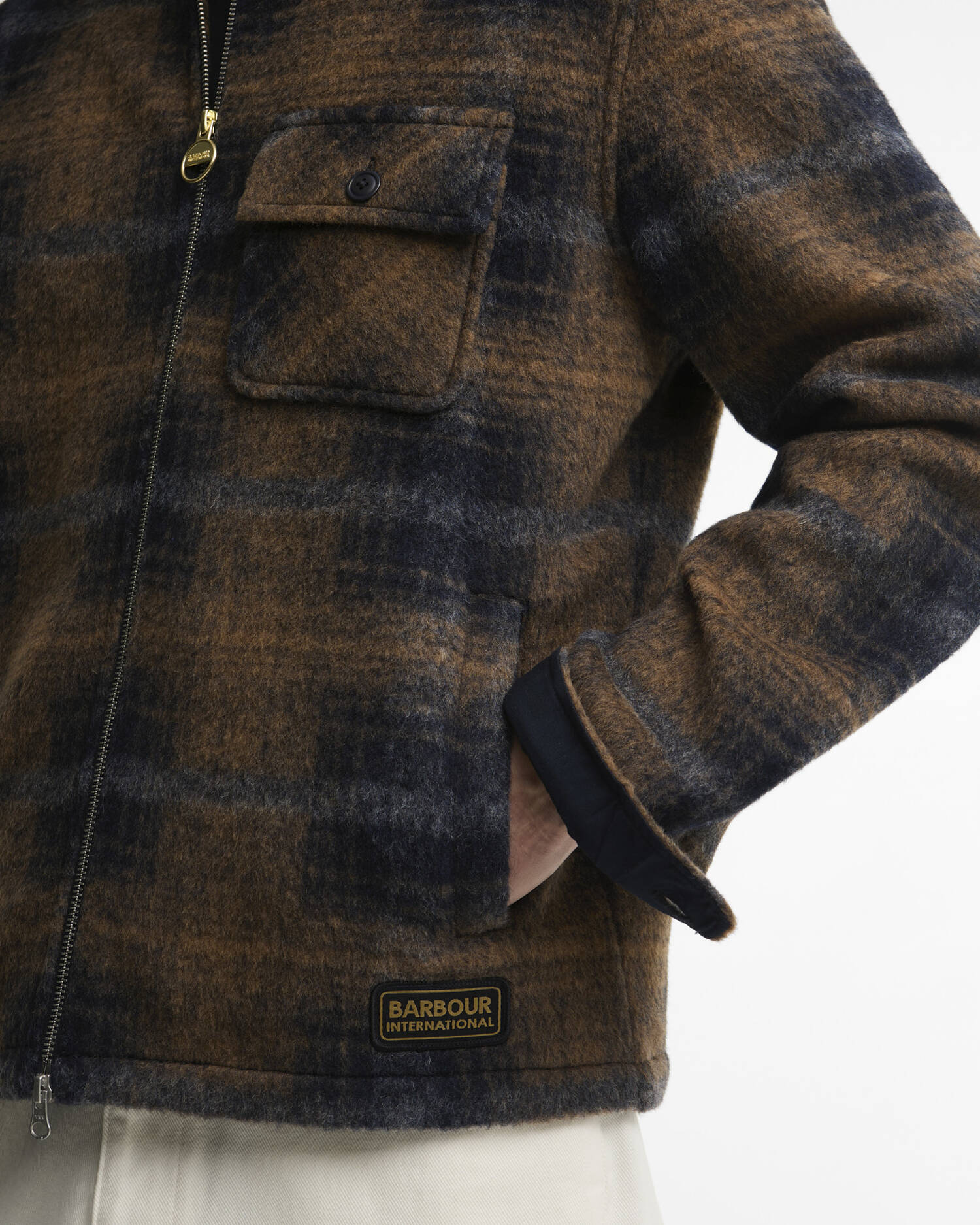 W6-0229 OverShirt OSWALD Navy