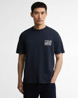W6-1665 T-Shirt GRANGE Navy