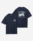 W6-1665 T-Shirt GRANGE Navy