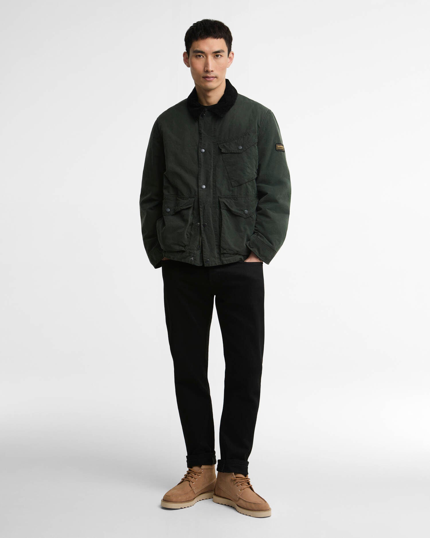 W6-2600 Giacca DRIFTER Washed Sage