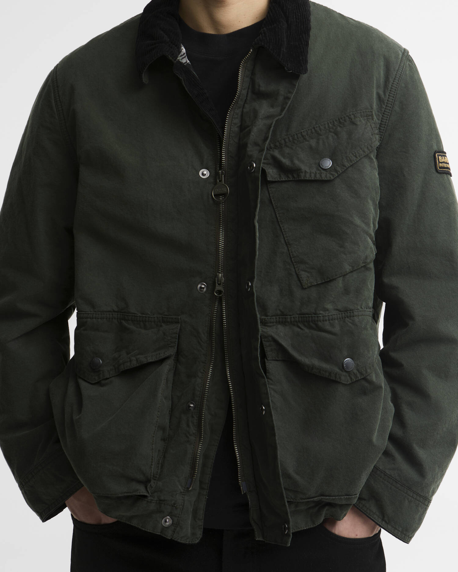 W6-2600 Giacca DRIFTER Washed Sage