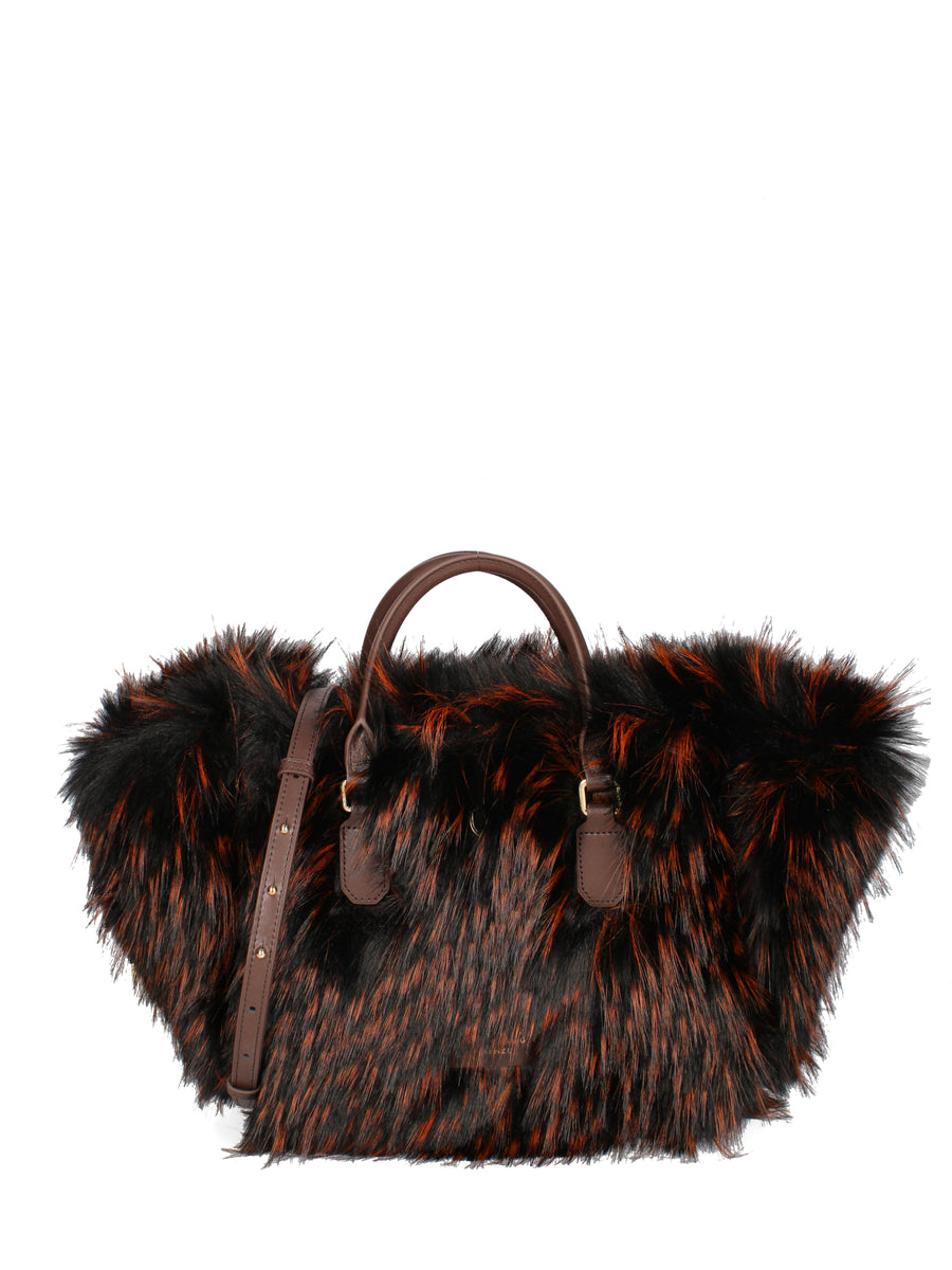 W5-1013 ATENA CHAMONIX Shopper Grande Chocolate