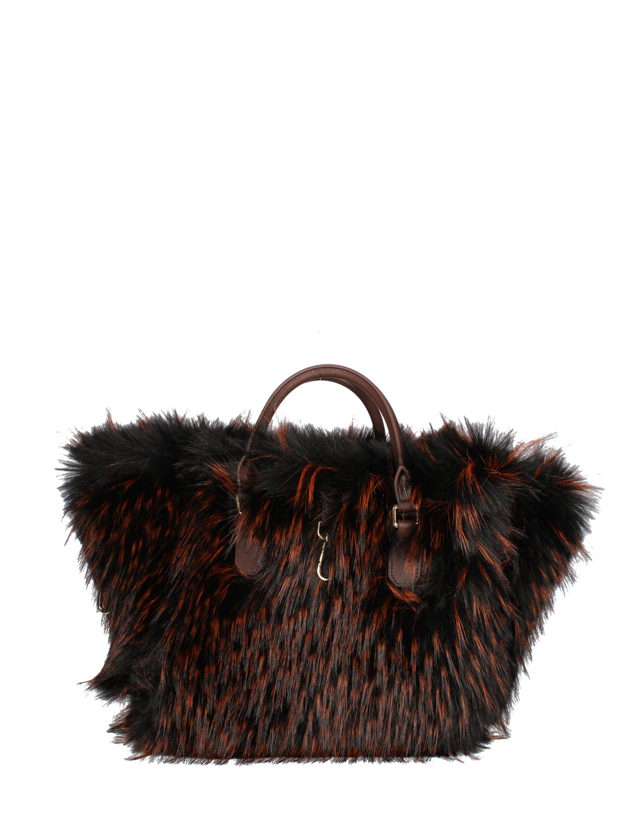 W5-1013 ATENA CHAMONIX Shopper Grande Chocolate