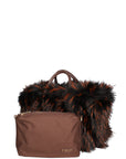 W5-1013 ATENA CHAMONIX Shopper Grande Chocolate
