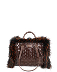 W5-1013 ATENA CHAMONIX Shopper Grande Chocolate