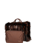 W5-1013 ATENA CHAMONIX Shopper Grande Chocolate