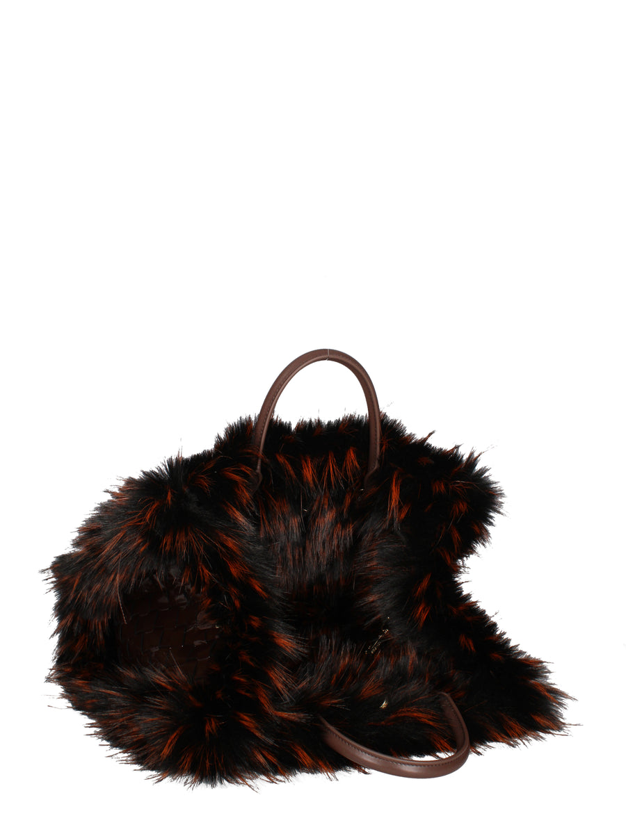 W5-1013 ATENA CHAMONIX Shopper Grande Chocolate