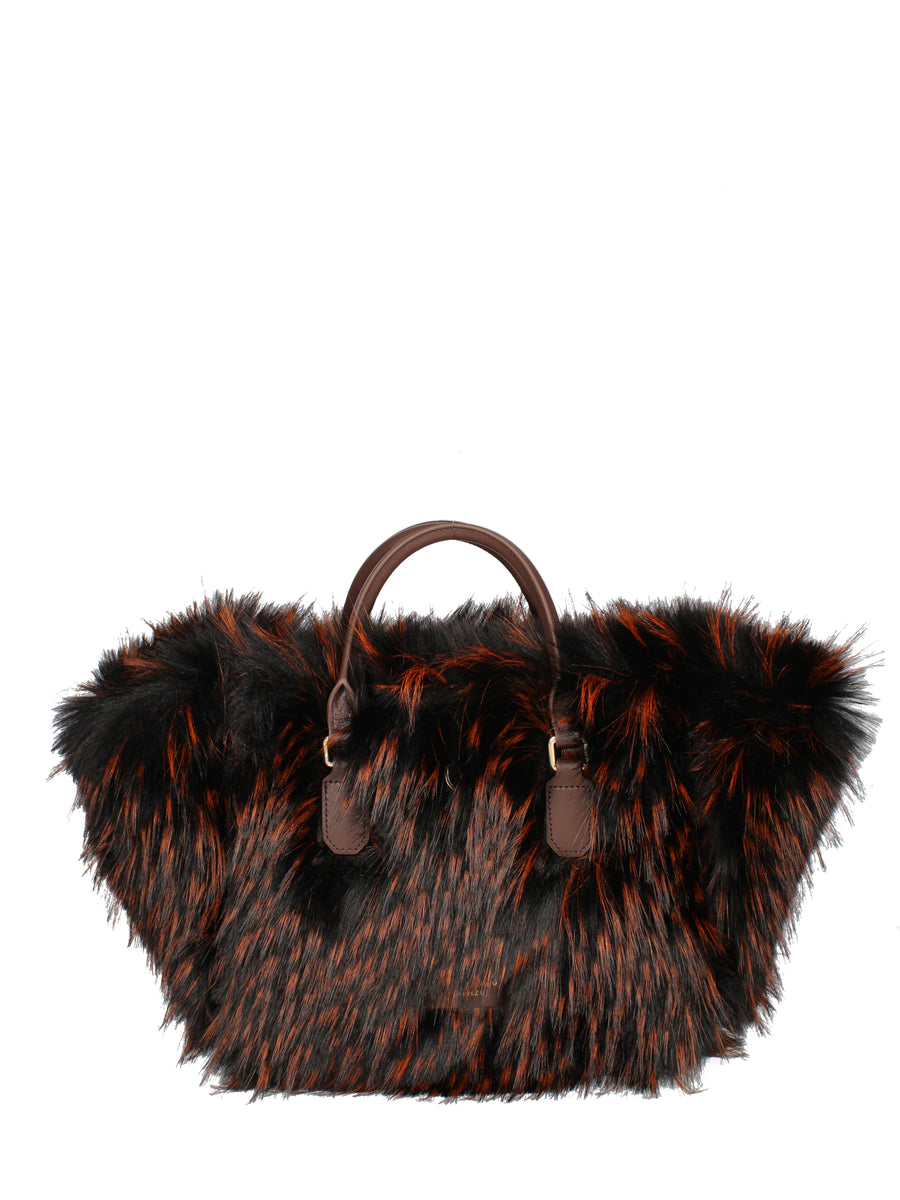 W5-1013 ATENA CHAMONIX Shopper Grande Chocolate