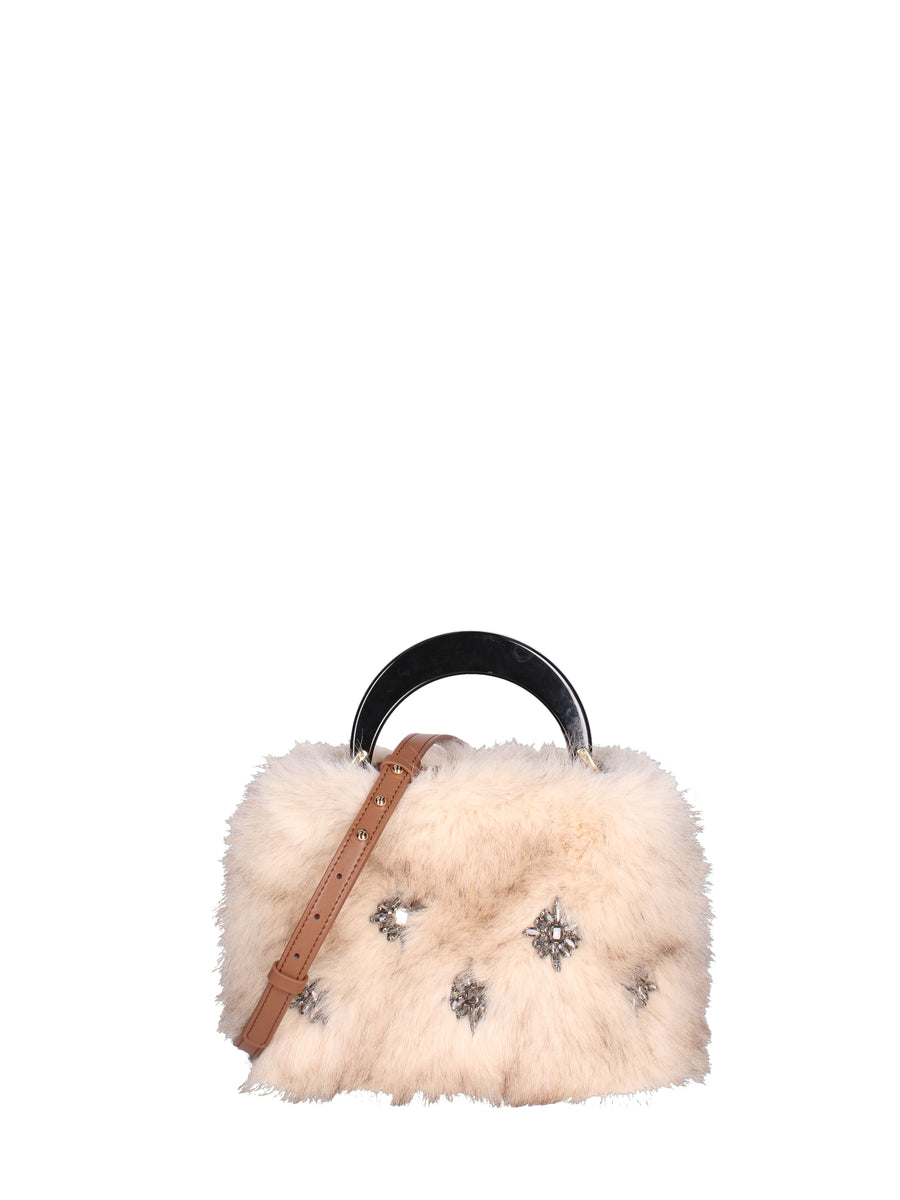 W5-1017 INGRID FOX Borsa Piccola Beige