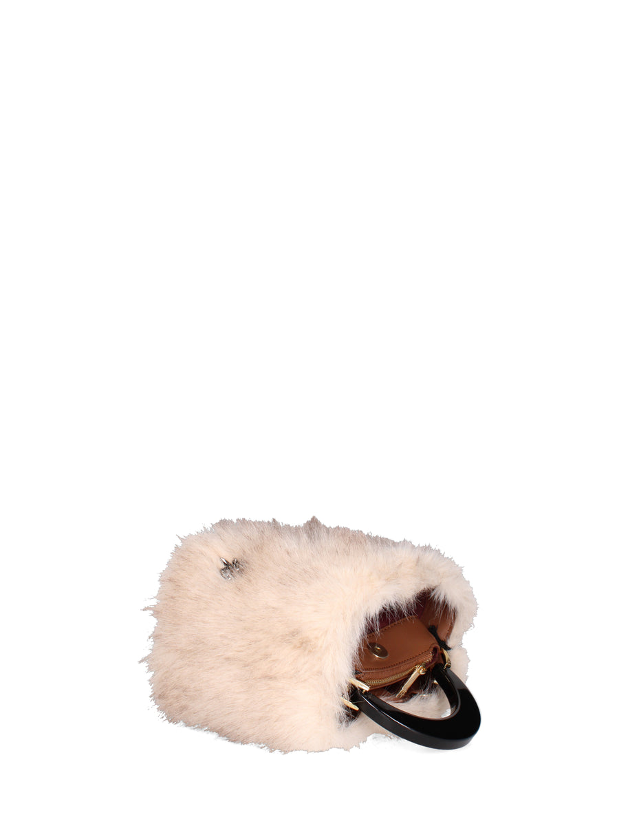 W5-1017 INGRID FOX Borsa Piccola Beige