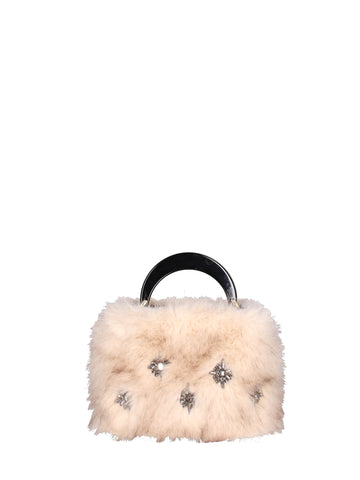 W5-1017 INGRID FOX Borsa Piccola Beige