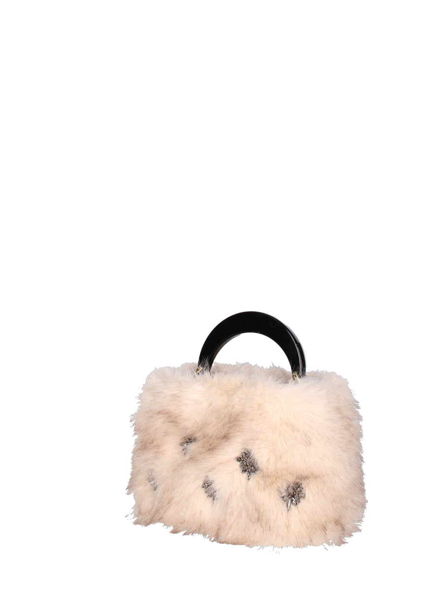 W5-1017 INGRID FOX Borsa Piccola Beige