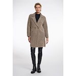 W5-MADINA Cardigan Sand Graphic