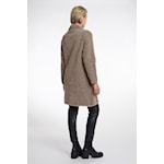 W5-MADINA Cardigan Sand Graphic
