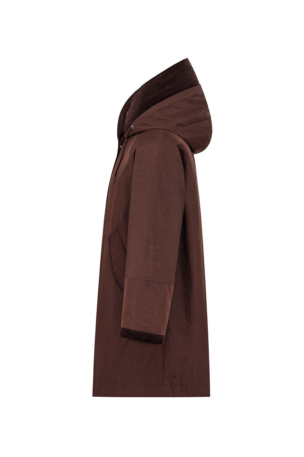 DW6-NAKO FIDENZA Parka Reversibile Cioccolato 215 Woman