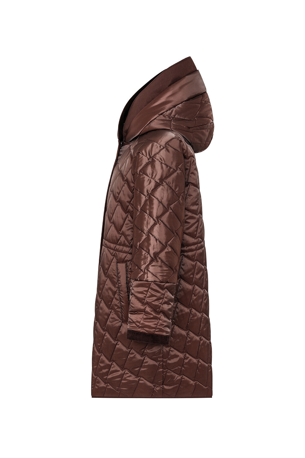 DW6-NAKO FIDENZA Parka Reversibile Cioccolato 215 Woman