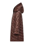 DW6-NAKO FIDENZA Parka Reversibile Cioccolato 215 Woman