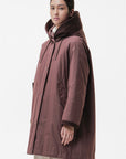 DW6-NAKO FIDENZA Parka Reversibile Cioccolato 215 Woman