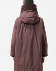DW6-NAKO FIDENZA Parka Reversibile Cioccolato 215 Woman