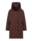 DW6-NAKO FIDENZA Parka Reversibile Cioccolato 215 Woman