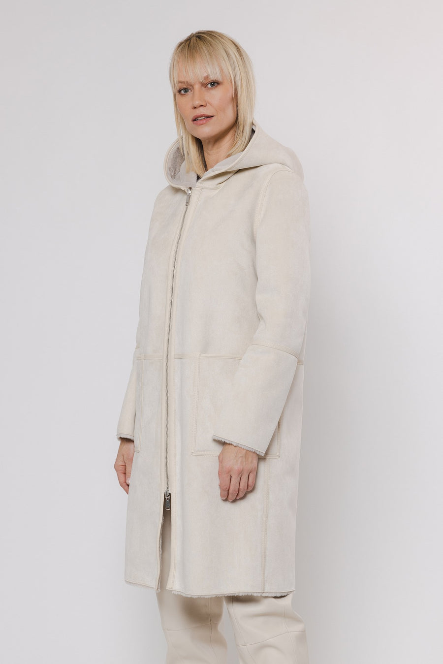 W4-OVA Reversible Coat Birch