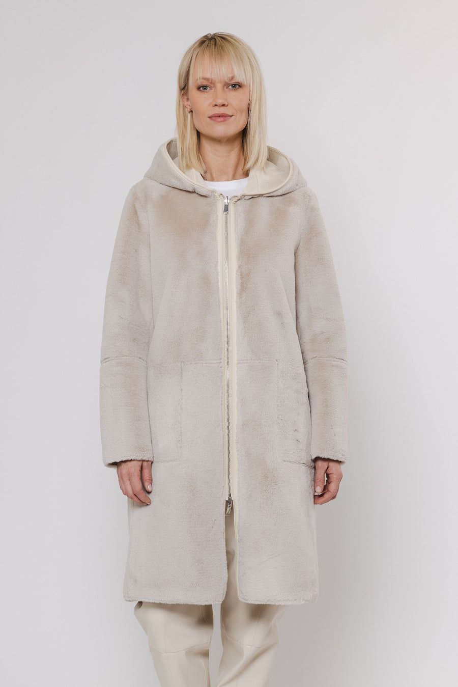 W4-OVA Reversible Coat Birch