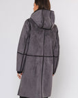 W4-OVA Reversible Coat Graphite