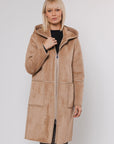 W4-OVA Reversible Coat Sand