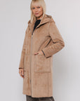 W4-OVA Reversible Coat Sand