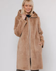 W4-OVA Reversible Coat Sand