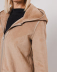 W4-OVA Reversible Coat Sand