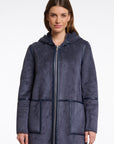 W5-OVA Coat Reversibile Night Grey