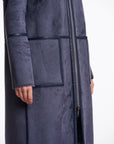 W5-OVA Coat Reversibile Night Grey