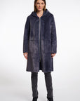 W5-OVA Coat Reversibile Night Grey