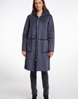 W5-OVA Coat Reversibile Night Grey