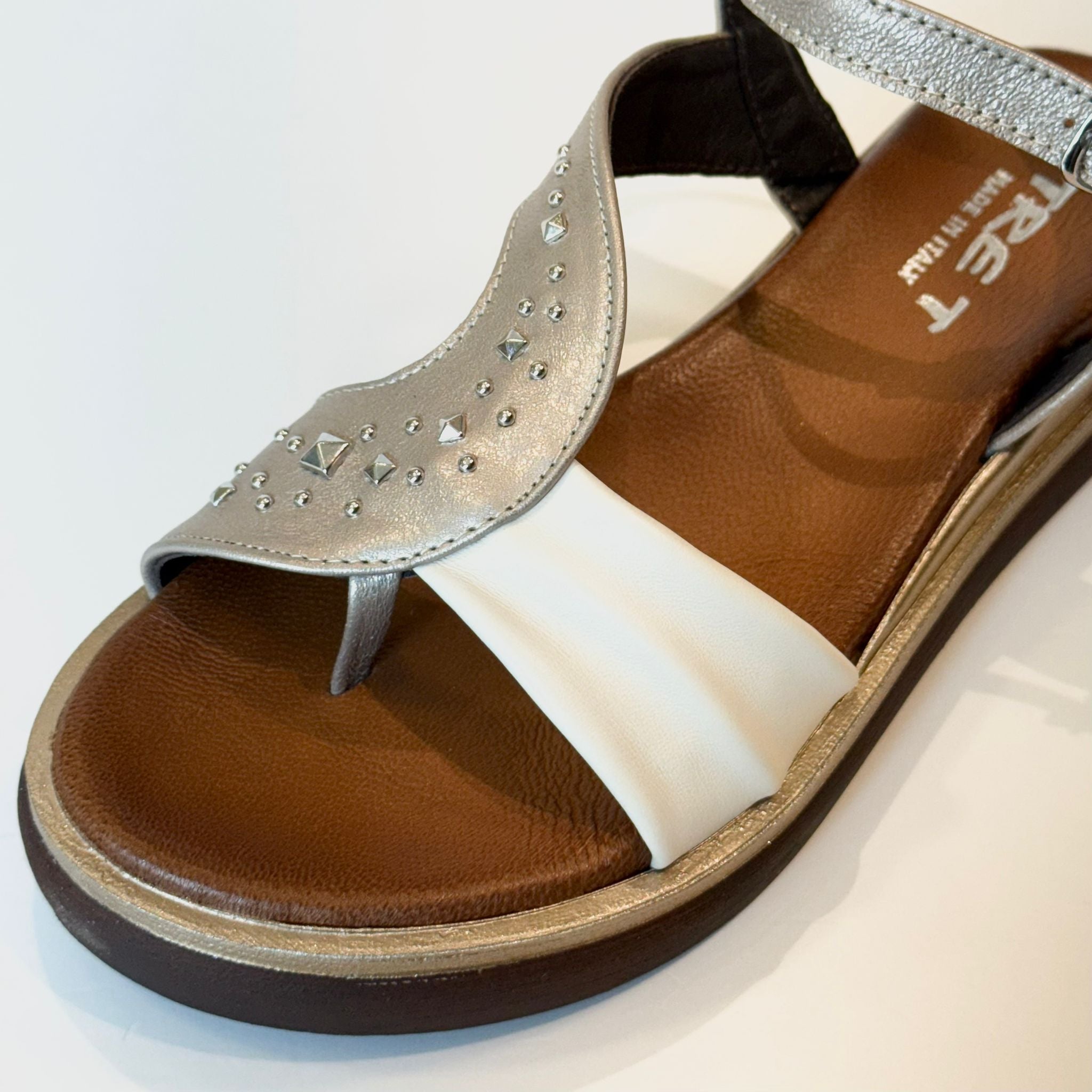 S5-1850 Sandalo Zeppa Malva Latte