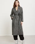 W5-DJ0070 Cappotto Lungo In Misto Lana